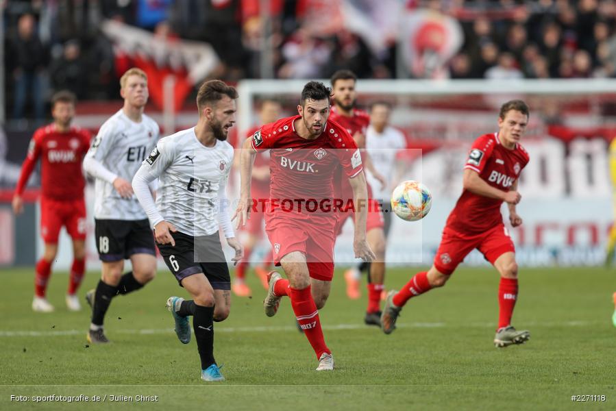 Fabian Holthaus, Luca Pfeiffer, FLYERALARM Arena, 07.12.2019, 3. Liga, FC Viktoria Köln, FC Würzburger Kickers - Bild-ID: 2271118 Fabian Holthaus, Luca Pfeiffer, FLYERALARM Arena, 07.12.2019, 3. Liga, FC Viktoria Köln, FC Würzburger Kickers - Bild-ID: 2271118