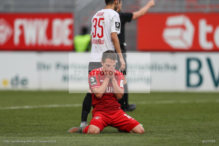 Patrick Sontheimer, FLYERALARM Arena, 07.12.2019, 3. Liga, FC Viktoria Köln, FC Würzburger Kickers - Bild-ID: 2271138 Patrick Sontheimer, FLYERALARM Arena, 07.12.2019, 3. Liga, FC Viktoria Köln, FC Würzburger Kickers - Bild-ID: 2271138