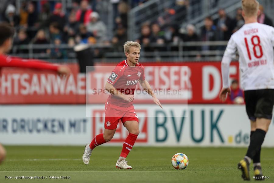 FLYERALARM Arena, 07.12.2019, 3. Liga, FC Viktoria Köln, FC Würzburger Kickers - Bild-ID: 2271146