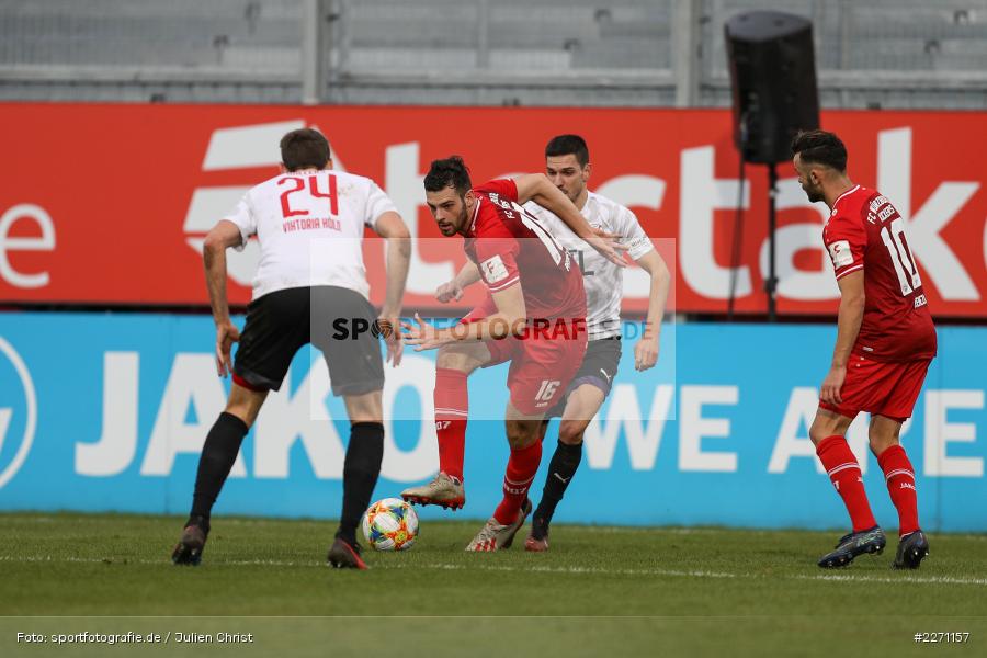 FLYERALARM Arena, 07.12.2019, 3. Liga, FC Viktoria Köln, FC Würzburger Kickers - Bild-ID: 2271157