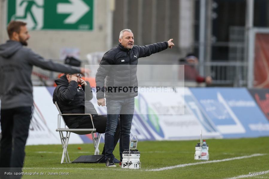 Pavel Dotchev, FLYERALARM Arena, 07.12.2019, 3. Liga, FC Viktoria Köln, FC Würzburger Kickers - Bild-ID: 2271159