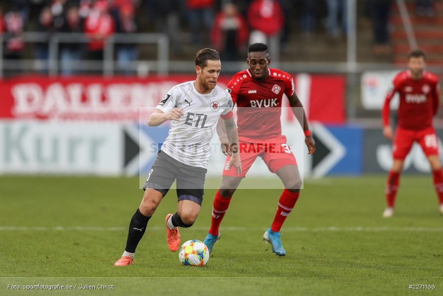 Frank Ronstadt, Mike Wunderlich, FLYERALARM Arena, 07.12.2019, 3. Liga, FC Viktoria Köln, FC Würzburger Kickers - Bild-ID: 2271166