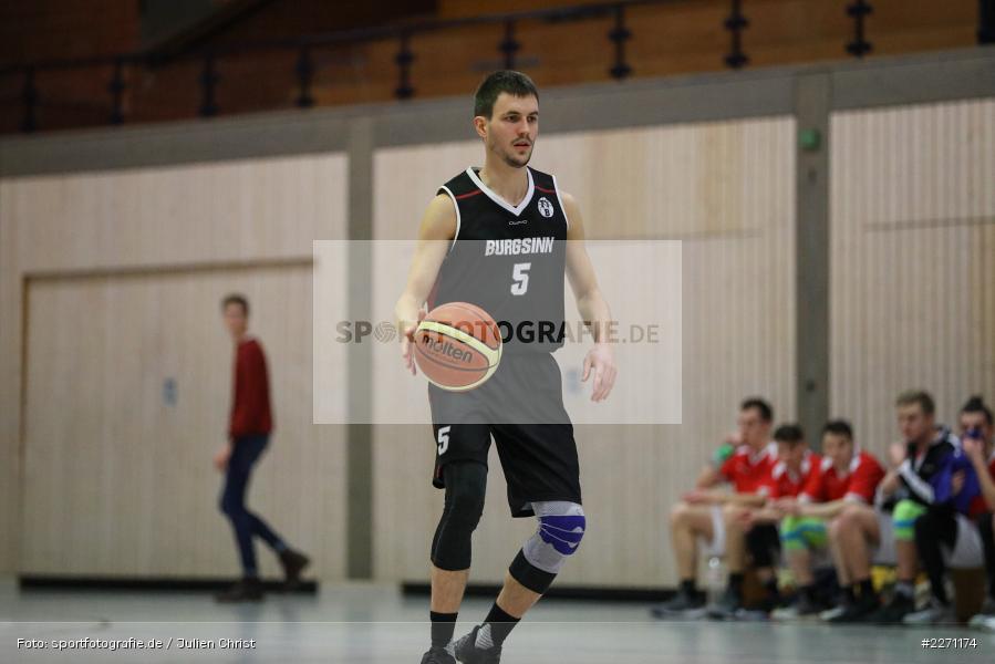 Lukas Wirthmann, Sinngrundhalle Burgsinn, 07.12.2019, Bezirksliga Unterfranken, TSV Lohr, TV Burgsinn - Bild-ID: 2271174