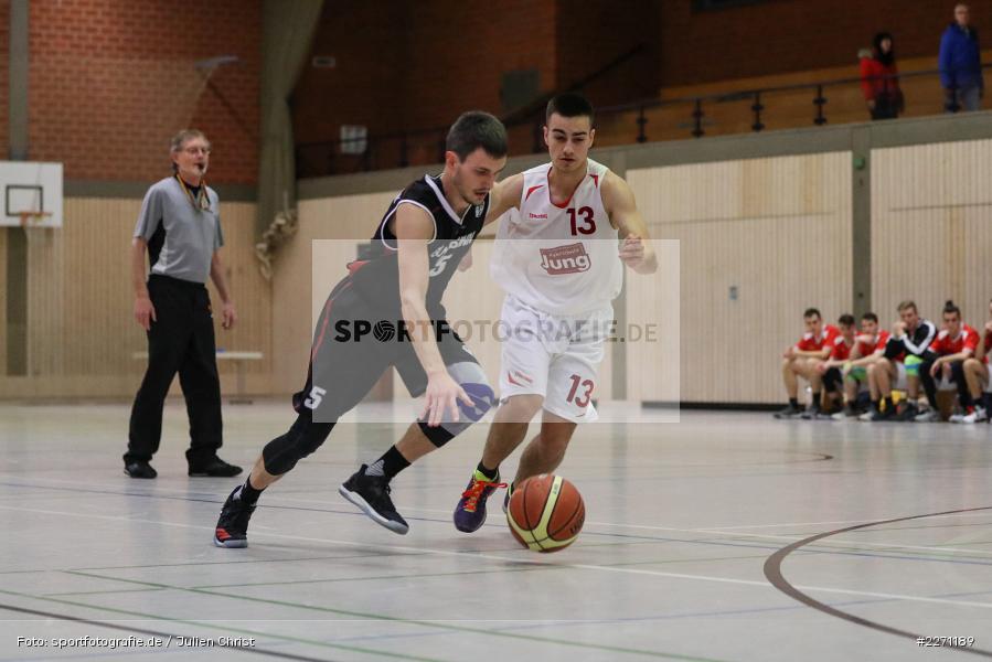 Yannik Simon, Lukas Wirthmann, Sinngrundhalle Burgsinn, 07.12.2019, Bezirksliga Unterfranken, TSV Lohr, TV Burgsinn - Bild-ID: 2271189 Yannik Simon, Lukas Wirthmann, Sinngrundhalle Burgsinn, 07.12.2019, Bezirksliga Unterfranken, TSV Lohr, TV Burgsinn - Bild-ID: 2271189