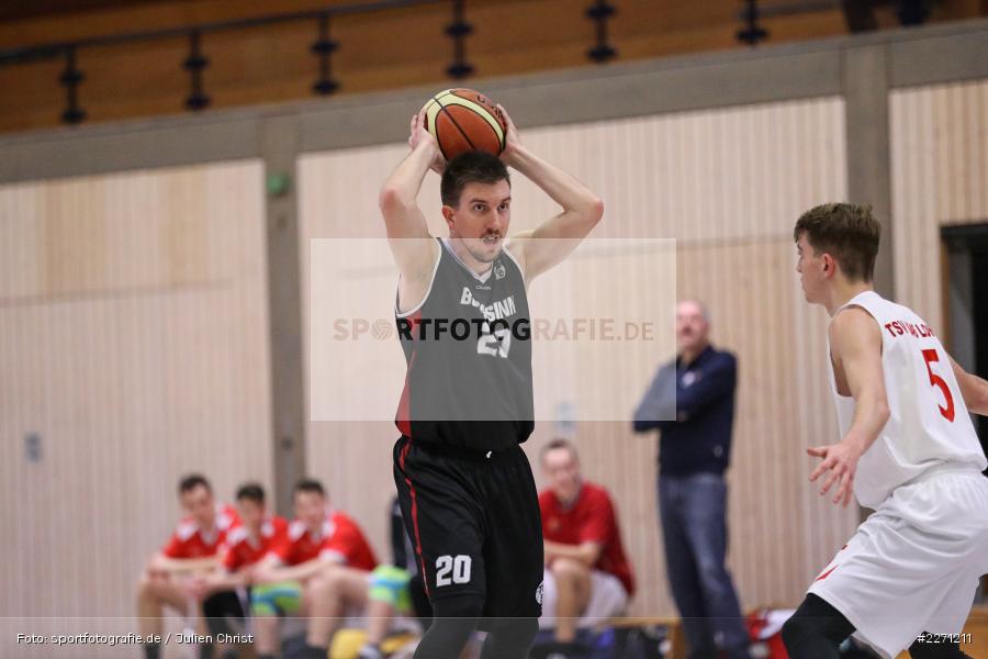 Philipp Wirthmann, Sinngrundhalle Burgsinn, 07.12.2019, Bezirksliga Unterfranken, TSV Lohr, TV Burgsinn - Bild-ID: 2271211