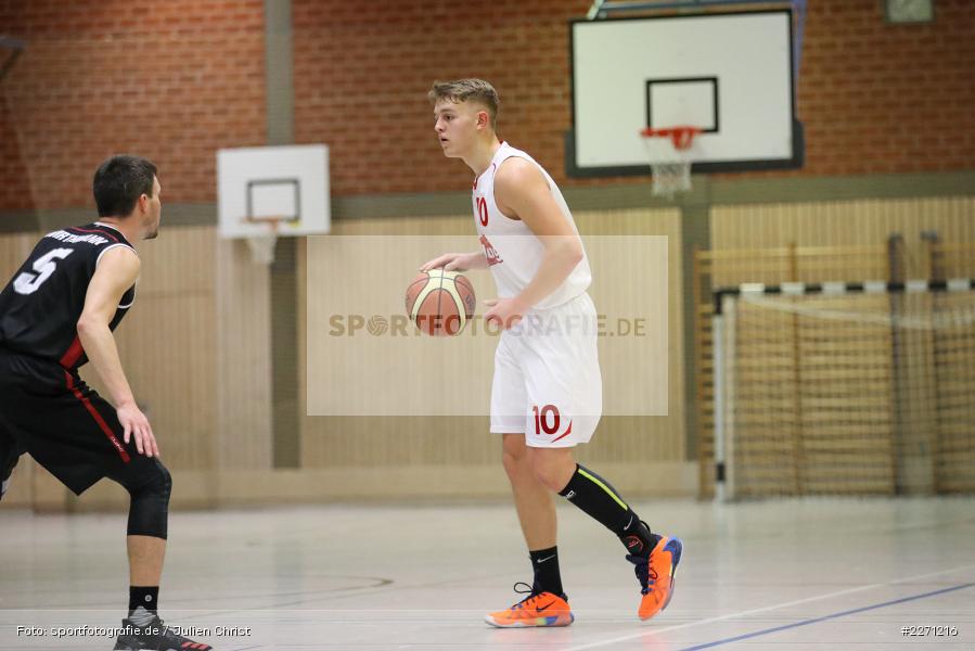 Max Kriegbaum, Sinngrundhalle Burgsinn, 07.12.2019, Bezirksliga Unterfranken, TSV Lohr, TV Burgsinn - Bild-ID: 2271216