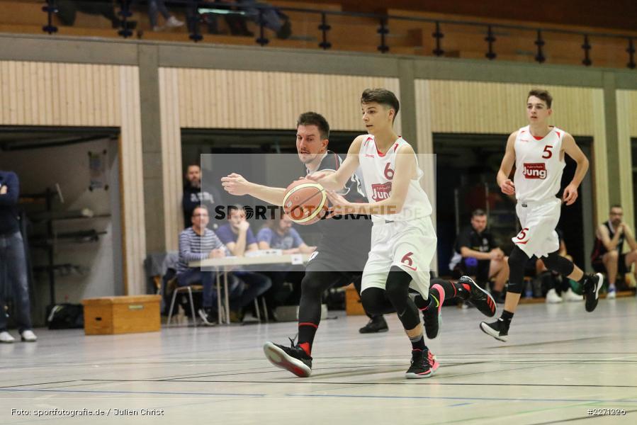 Philipp Wirthmann, Sinngrundhalle Burgsinn, 07.12.2019, Bezirksliga Unterfranken, TSV Lohr, TV Burgsinn - Bild-ID: 2271226