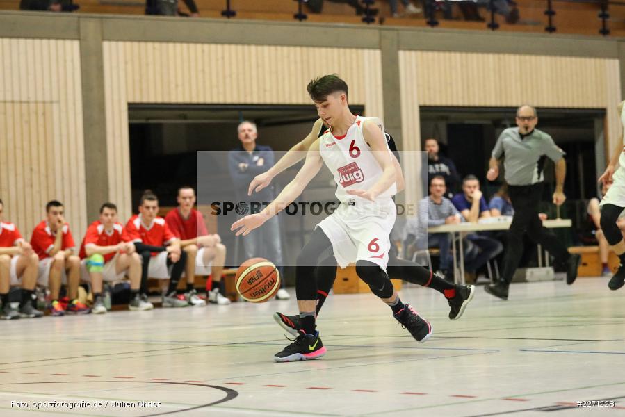 Philipp Wirthmann, Sinngrundhalle Burgsinn, 07.12.2019, Bezirksliga Unterfranken, TSV Lohr, TV Burgsinn - Bild-ID: 2271228