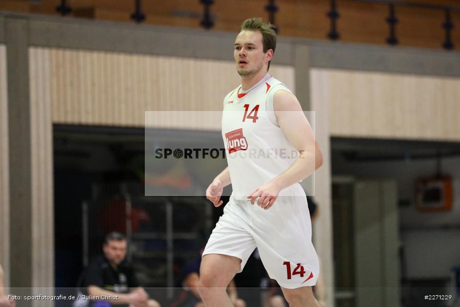 Marian Wichartz, Sinngrundhalle Burgsinn, 07.12.2019, Bezirksliga Unterfranken, TSV Lohr, TV Burgsinn - Bild-ID: 2271229