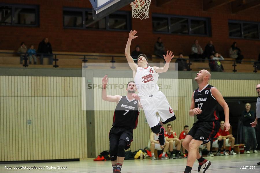 Alexander Rützel, Tim Kretz, Sinngrundhalle Burgsinn, 07.12.2019, Bezirksliga Unterfranken, TSV Lohr, TV Burgsinn - Bild-ID: 2271234
