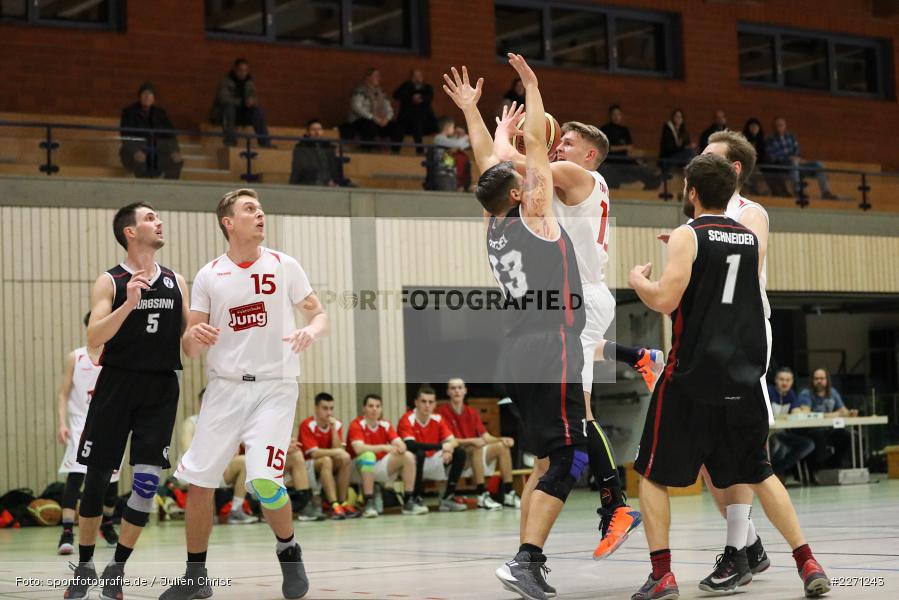 Andy Rützel, Max Kriegbaum, Sinngrundhalle Burgsinn, 07.12.2019, Bezirksliga Unterfranken, TSV Lohr, TV Burgsinn - Bild-ID: 2271243 Andy Rützel, Max Kriegbaum, Sinngrundhalle Burgsinn, 07.12.2019, Bezirksliga Unterfranken, TSV Lohr, TV Burgsinn - Bild-ID: 2271243