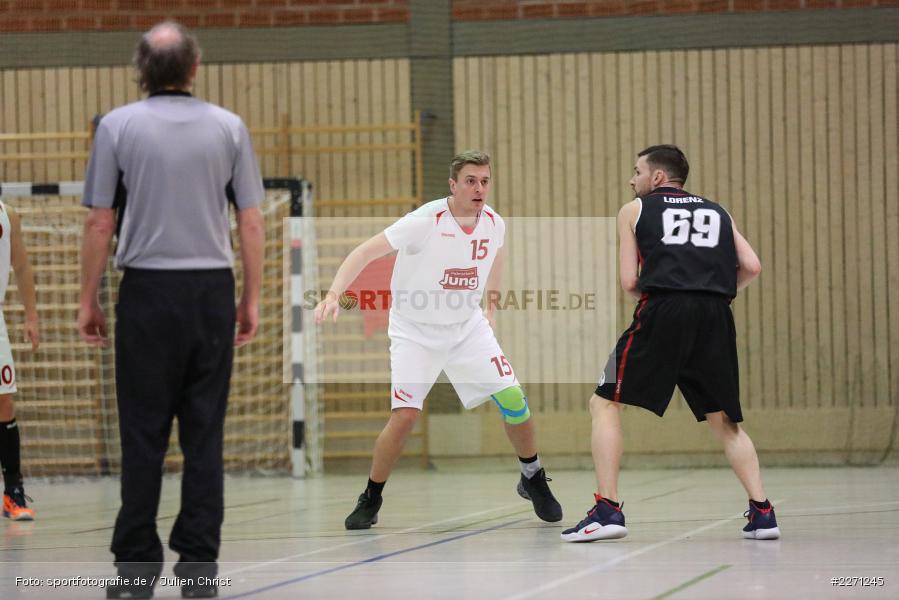 Felix Lorenz, Steffen Rack, Sinngrundhalle Burgsinn, 07.12.2019, Bezirksliga Unterfranken, TSV Lohr, TV Burgsinn - Bild-ID: 2271245 Felix Lorenz, Steffen Rack, Sinngrundhalle Burgsinn, 07.12.2019, Bezirksliga Unterfranken, TSV Lohr, TV Burgsinn - Bild-ID: 2271245