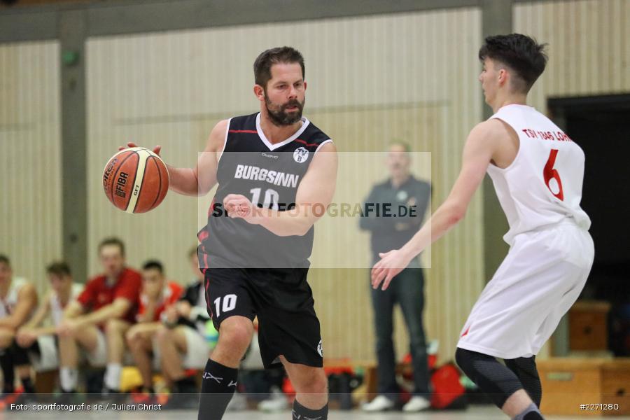 Thomas Herget, Sinngrundhalle Burgsinn, 07.12.2019, Bezirksliga Unterfranken, TSV Lohr, TV Burgsinn - Bild-ID: 2271280