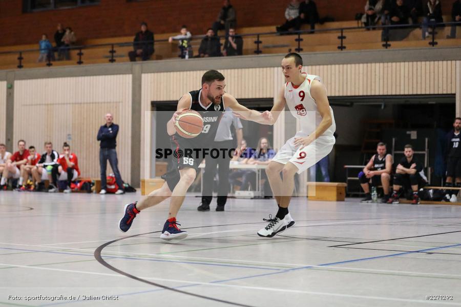 Gerrit Wichartz, Felix Lorenz, Sinngrundhalle Burgsinn, 07.12.2019, Bezirksliga Unterfranken, TSV Lohr, TV Burgsinn - Bild-ID: 2271292
