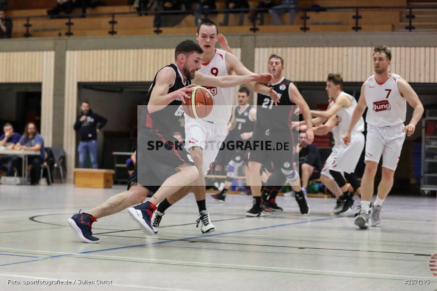 Gerrit Wichartz, Felix Lorenz, Sinngrundhalle Burgsinn, 07.12.2019, Bezirksliga Unterfranken, TSV Lohr, TV Burgsinn - Bild-ID: 2271293