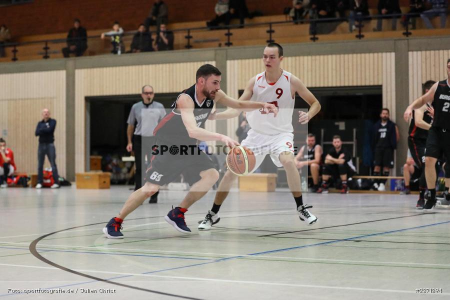 Felix Lorenz, Gerrit Wichartz, Sinngrundhalle Burgsinn, 07.12.2019, Bezirksliga Unterfranken, TSV Lohr, TV Burgsinn - Bild-ID: 2271294