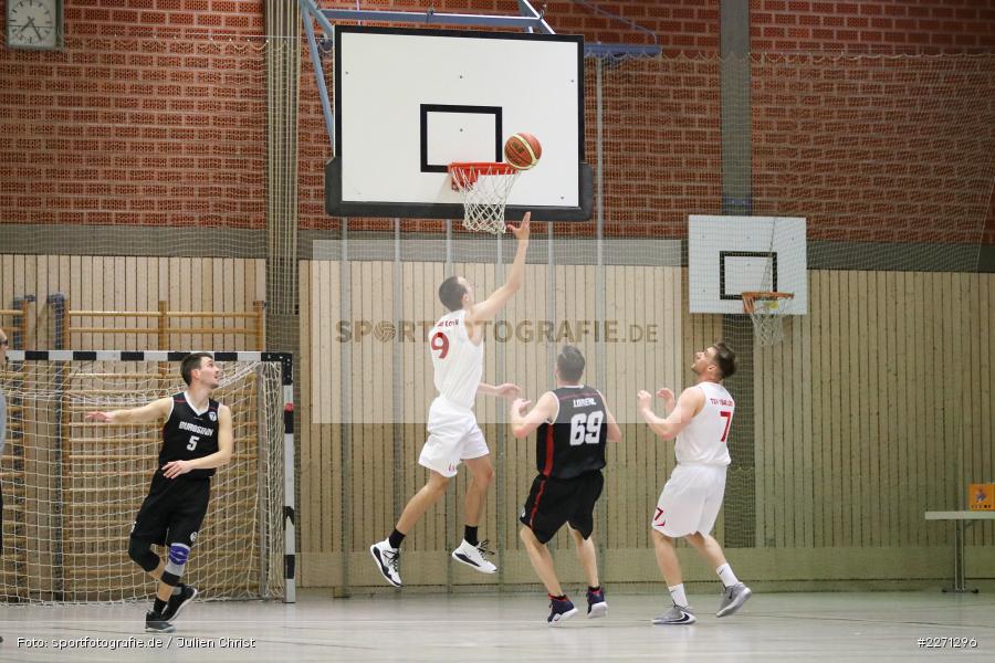 Felix Lorenz, Gerrit Wichartz, Sinngrundhalle Burgsinn, 07.12.2019, Bezirksliga Unterfranken, TSV Lohr, TV Burgsinn - Bild-ID: 2271296
