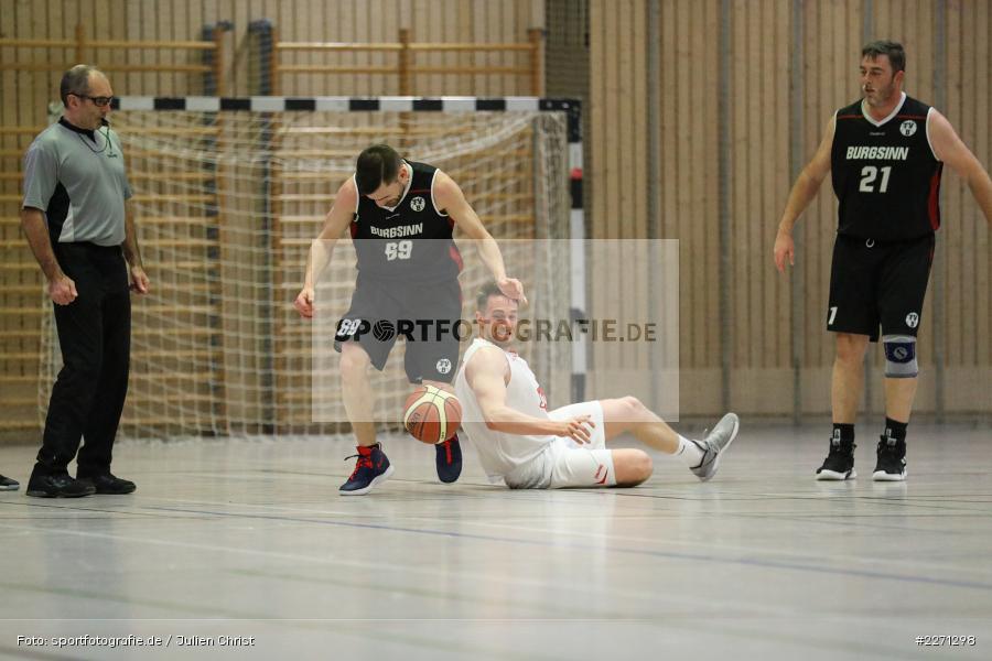 David Bayerlein, Felix Lorenz, Sinngrundhalle Burgsinn, 07.12.2019, Bezirksliga Unterfranken, TSV Lohr, TV Burgsinn - Bild-ID: 2271298