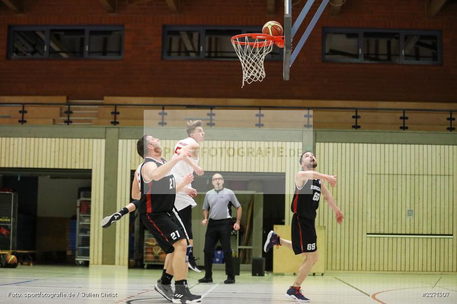 Kilian Kriegbaum, Felix Lorenz, Sinngrundhalle Burgsinn, 07.12.2019, Bezirksliga Unterfranken, TSV Lohr, TV Burgsinn - Bild-ID: 2271307