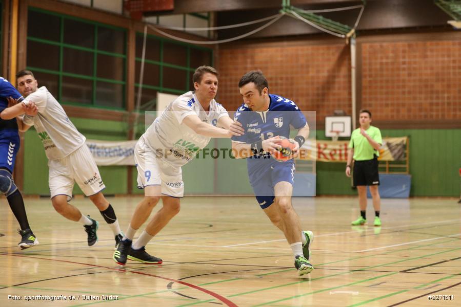 Paul Möslein, Felix Fuchs, 21.12.2019, Bezirksliga Staffel Nord, MHV Schweinfurt 09, TSV Karlstadt - Bild-ID: 2271311