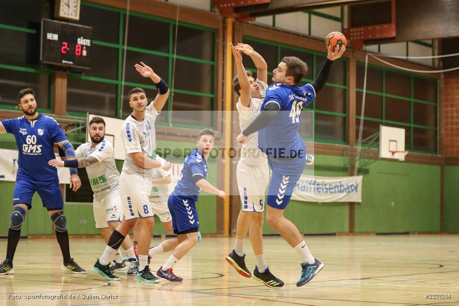 Paul Möslein, Sebastian Reiss, 21.12.2019, Bezirksliga Staffel Nord, MHV Schweinfurt 09, TSV Karlstadt - Bild-ID: 2271314