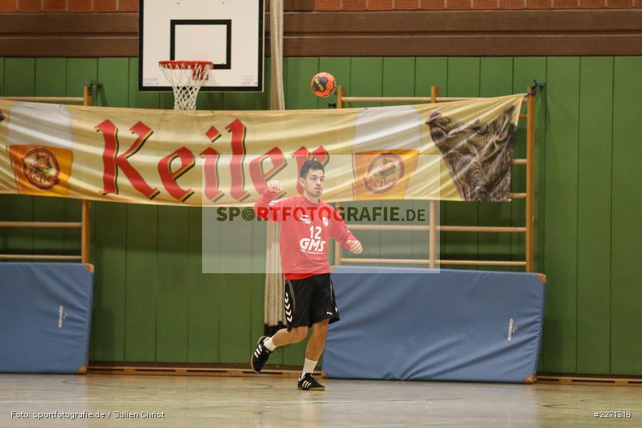 Christian Dunst, 21.12.2019, Bezirksliga Staffel Nord, MHV Schweinfurt 09, TSV Karlstadt - Bild-ID: 2271318