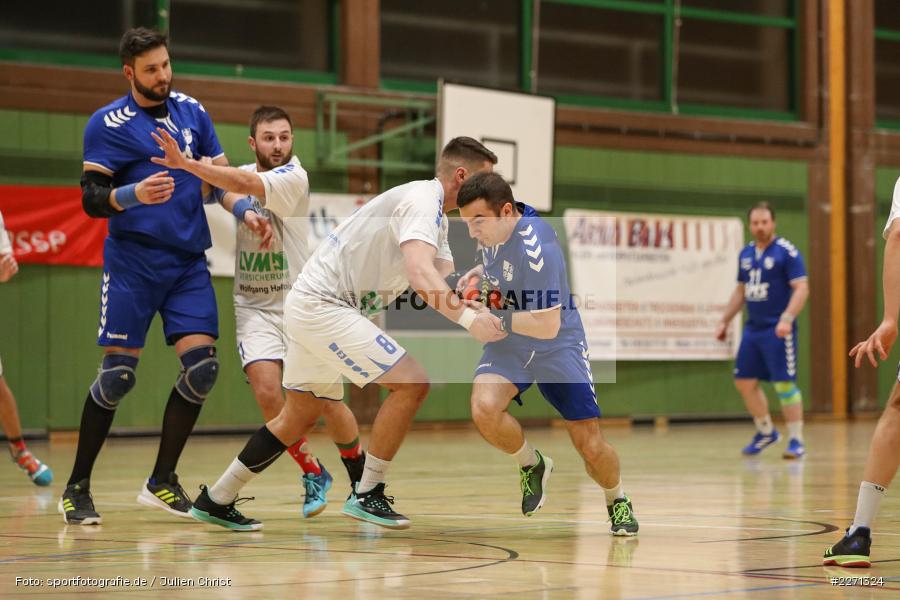 Christian Fey, Felix Fuchs, 21.12.2019, Bezirksliga Staffel Nord, MHV Schweinfurt 09, TSV Karlstadt - Bild-ID: 2271324