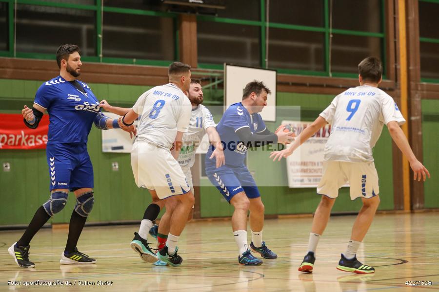 Felix Landgraf, Daniel Born, 21.12.2019, Bezirksliga Staffel Nord, MHV Schweinfurt 09, TSV Karlstadt - Bild-ID: 2271328