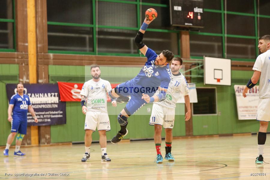 Felix Landgraf, Daniel Born, 21.12.2019, Bezirksliga Staffel Nord, MHV Schweinfurt 09, TSV Karlstadt - Bild-ID: 2271331