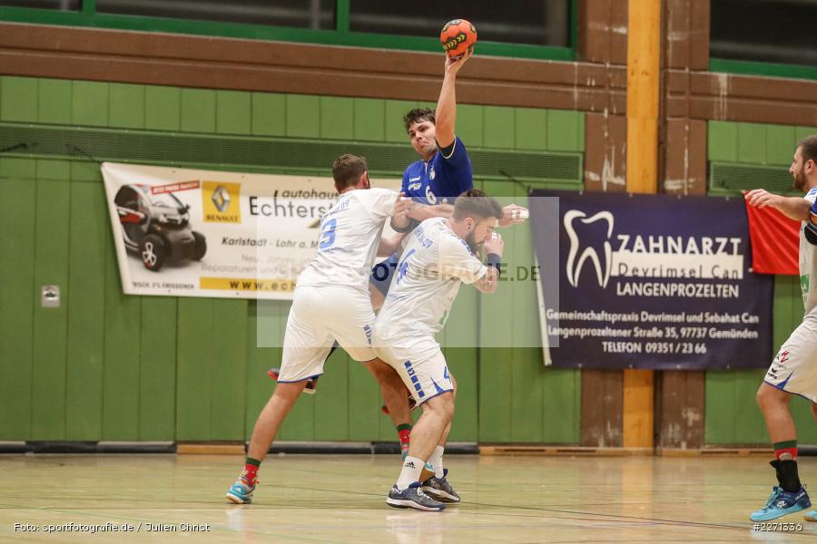 Sebastian Heun, Jan Scholich, Simon Zwiazek, 21.12.2019, Bezirksliga Staffel Nord, MHV Schweinfurt 09, TSV Karlstadt - Bild-ID: 2271336