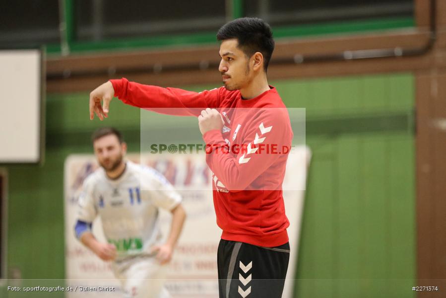 Christian Dunst, 21.12.2019, Bezirksliga Staffel Nord, MHV Schweinfurt 09, TSV Karlstadt - Bild-ID: 2271374