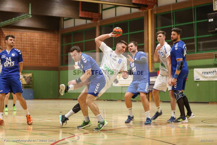 Felix Fuchs, Christian Fey, 21.12.2019, Bezirksliga Staffel Nord, MHV Schweinfurt 09, TSV Karlstadt - Bild-ID: 2271402
