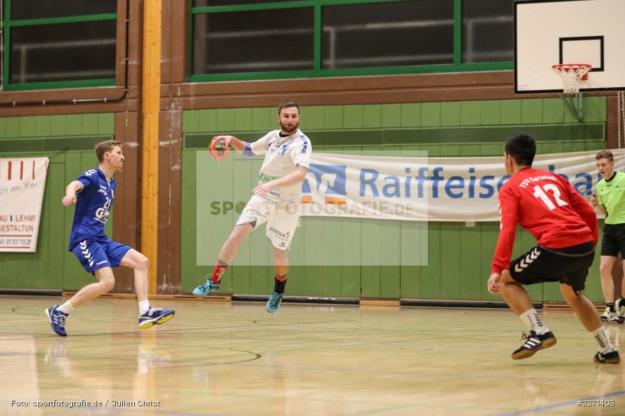 Christian Dunst, Daniel Mader, Felix Landgraf, 21.12.2019, Bezirksliga Staffel Nord, MHV Schweinfurt 09, TSV Karlstadt - Bild-ID: 2271403