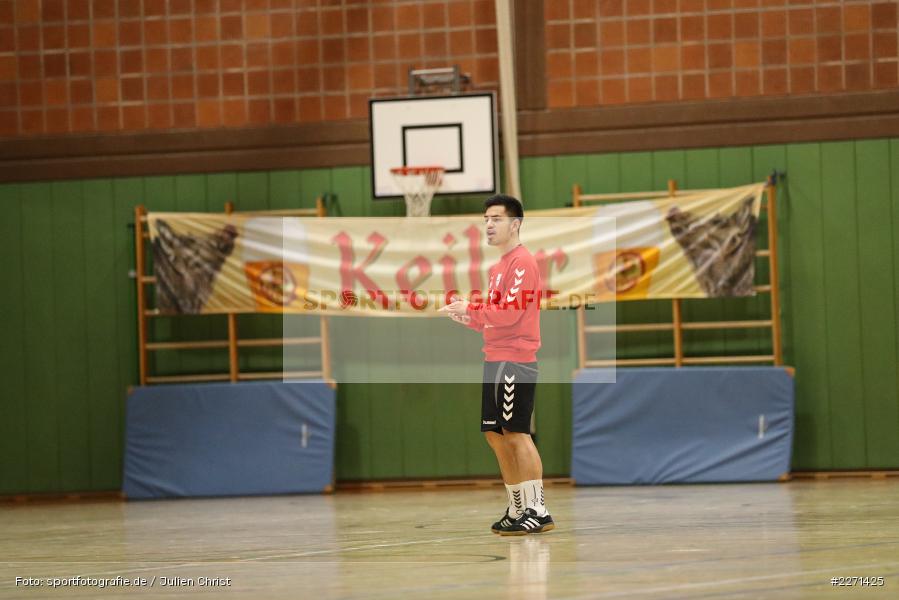 Christian Dunst, 21.12.2019, Bezirksliga Staffel Nord, MHV Schweinfurt 09, TSV Karlstadt - Bild-ID: 2271425