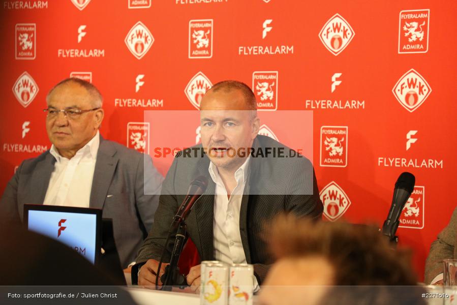 Thorsten Fischer, Felix Magath, 20.01.2020, FLYERALARM Würzburg, Pressekonferenz FLYERALARM Global Soccer - Bild-ID: 2271616 Thorsten Fischer, Felix Magath, 20.01.2020, FLYERALARM Würzburg, Pressekonferenz FLYERALARM Global Soccer - Bild-ID: 2271616