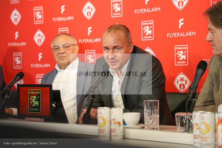 Thorsten Fischer, Felix Magath, 20.01.2020, FLYERALARM Würzburg, Pressekonferenz FLYERALARM Global Soccer - Bild-ID: 2271654