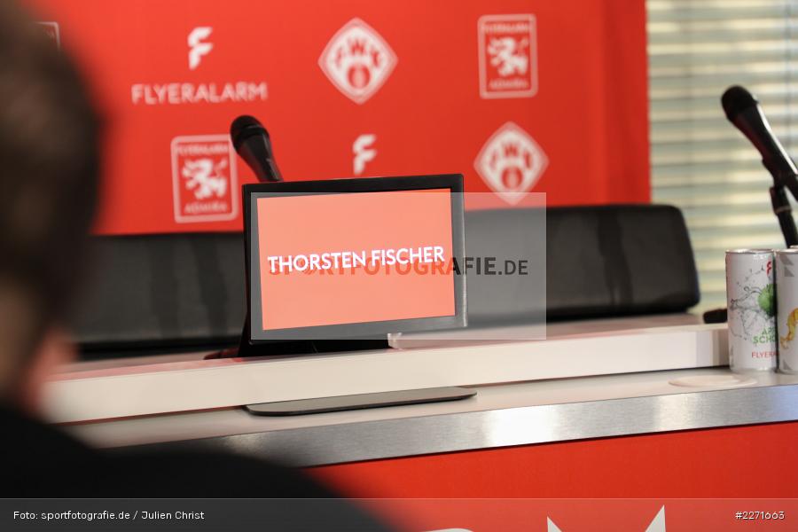 Thorsten Fischer, 20.01.2020, FLYERALARM Würzburg, Pressekonferenz FLYERALARM Global Soccer - Bild-ID: 2271663