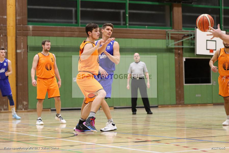 Michael Schmitt, Sebastian Schwab, Basketball, Bezirksoberliga Ufr, 25.01.2020, TSV Grombühl 2, TSV Karlstadt - Bild-ID: 2271665