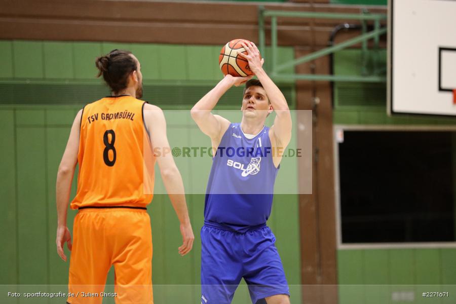 Michael Schmitt, Basketball, Bezirksoberliga Ufr, 25.01.2020, TSV Grombühl 2, TSV Karlstadt - Bild-ID: 2271671