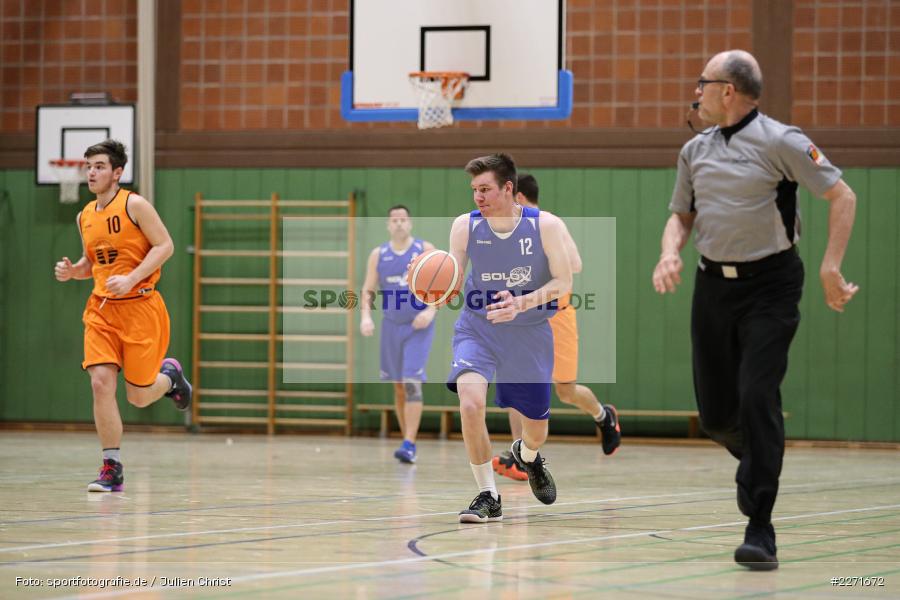 Michael Sauer, Basketball, Bezirksoberliga Ufr, 25.01.2020, TSV Grombühl 2, TSV Karlstadt - Bild-ID: 2271672