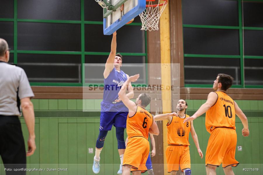 Patrick Gläser, Matti Weißhaar, Basketball, Bezirksoberliga Ufr, 25.01.2020, TSV Grombühl 2, TSV Karlstadt - Bild-ID: 2271678