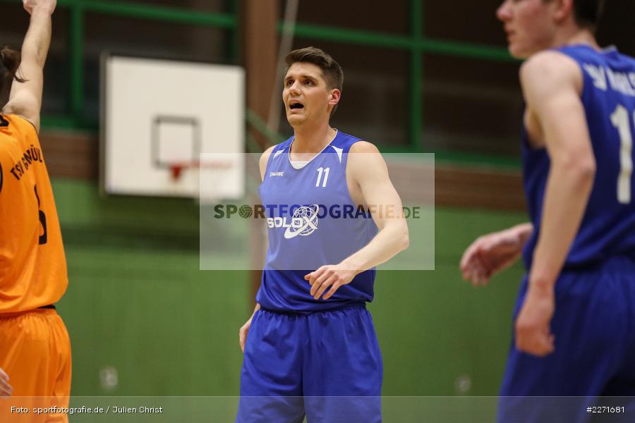 Michael Schmitt, Basketball, Bezirksoberliga Ufr, 25.01.2020, TSV Grombühl 2, TSV Karlstadt - Bild-ID: 2271681