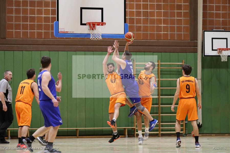 Bandar S., Andre Maier, Basketball, Bezirksoberliga Ufr, 25.01.2020, TSV Grombühl 2, TSV Karlstadt - Bild-ID: 2271716