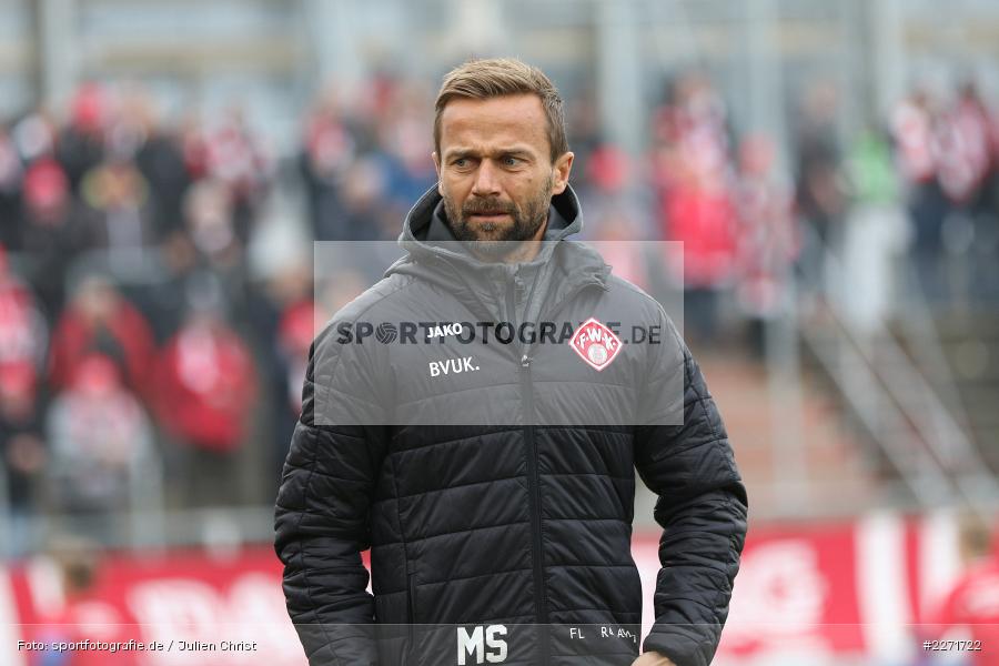 Michael Schiele, FLYERALARM Arena, Wuerzburg, 25.01.2020, DFB, sport, action, Fussball, 3. Liga, SpVgg Unterhaching, FC Wuerzburger Kickers - Bild-ID: 2271722 Michael Schiele, FLYERALARM Arena, Wuerzburg, 25.01.2020, DFB, sport, action, Fussball, 3. Liga, SpVgg Unterhaching, FC Wuerzburger Kickers - Bild-ID: 2271722