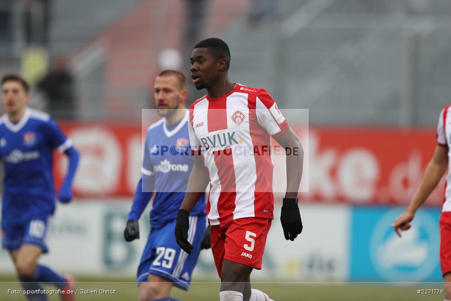 Leroy Kwadwo, FLYERALARM Arena, Wuerzburg, 25.01.2020, DFB, sport, action, Fussball, 3. Liga, SpVgg Unterhaching, FC Wuerzburger Kickers - Bild-ID: 2271779 Leroy Kwadwo, FLYERALARM Arena, Wuerzburg, 25.01.2020, DFB, sport, action, Fussball, 3. Liga, SpVgg Unterhaching, FC Wuerzburger Kickers - Bild-ID: 2271779