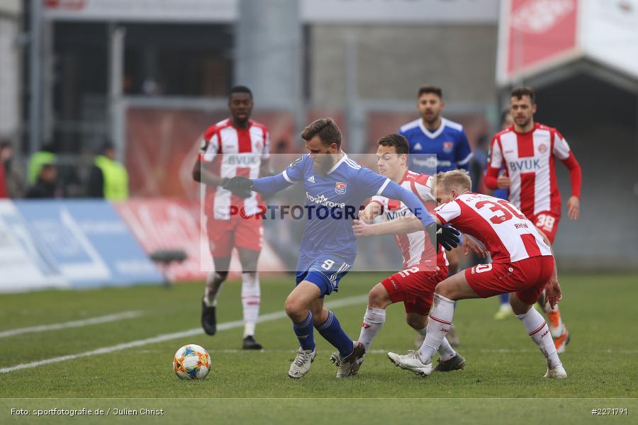 Simon Rhein, Patrick Sontheimer, Stephan Hain, FLYERALARM Arena, Wuerzburg, 25.01.2020, DFB, sport, action, Fussball, 3. Liga, SpVgg Unterhaching, FC Wuerzburger Kickers - Bild-ID: 2271791 Simon Rhein, Patrick Sontheimer, Stephan Hain, FLYERALARM Arena, Wuerzburg, 25.01.2020, DFB, sport, action, Fussball, 3. Liga, SpVgg Unterhaching, FC Wuerzburger Kickers - Bild-ID: 2271791