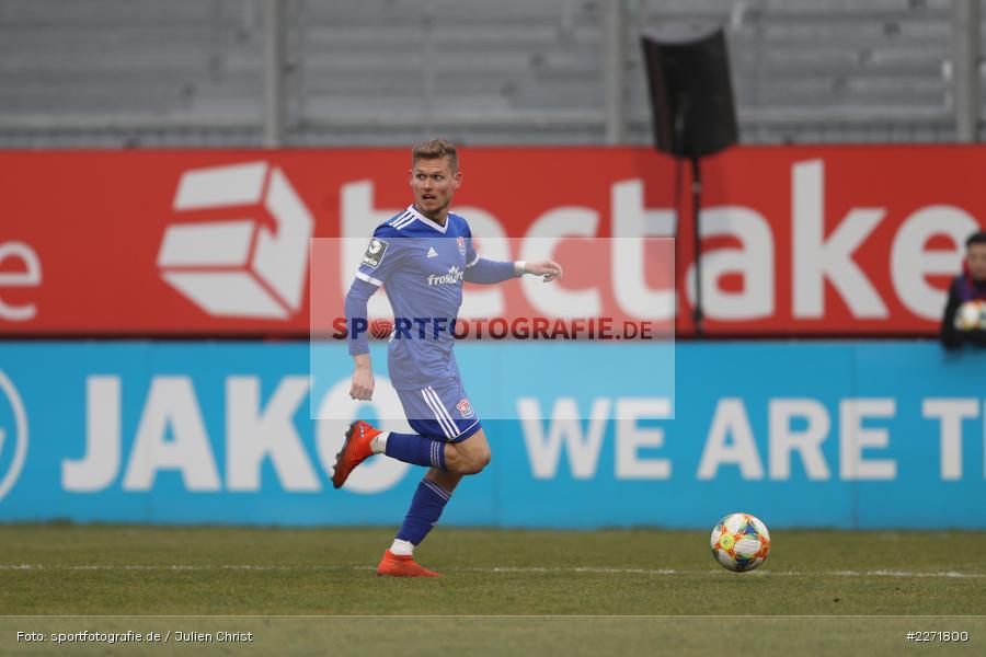 Felix Mueller, FLYERALARM Arena, Wuerzburg, 25.01.2020, DFB, sport, action, Fussball, 3. Liga, SpVgg Unterhaching, FC Wuerzburger Kickers - Bild-ID: 2271800 Felix Mueller, FLYERALARM Arena, Wuerzburg, 25.01.2020, DFB, sport, action, Fussball, 3. Liga, SpVgg Unterhaching, FC Wuerzburger Kickers - Bild-ID: 2271800