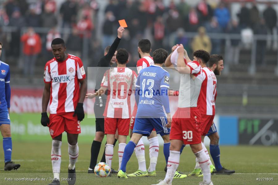 Luca Pfeiffer, Robin Braun, FLYERALARM Arena, Wuerzburg, 25.01.2020, DFB, sport, action, Fussball, 3. Liga, SpVgg Unterhaching, FC Wuerzburger Kickers - Bild-ID: 2271805 Luca Pfeiffer, Robin Braun, FLYERALARM Arena, Wuerzburg, 25.01.2020, DFB, sport, action, Fussball, 3. Liga, SpVgg Unterhaching, FC Wuerzburger Kickers - Bild-ID: 2271805
