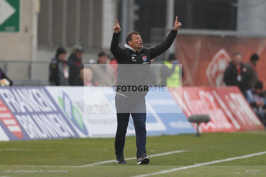 Anweisungen, gestikuliert, Claus Schromm, FLYERALARM Arena, Wuerzburg, 25.01.2020, DFB, sport, action, Fussball, 3. Liga, SpVgg Unterhaching, FC Wuerzburger Kickers - Bild-ID: 2271812 Anweisungen, gestikuliert, Claus Schromm, FLYERALARM Arena, Wuerzburg, 25.01.2020, DFB, sport, action, Fussball, 3. Liga, SpVgg Unterhaching, FC Wuerzburger Kickers - Bild-ID: 2271812