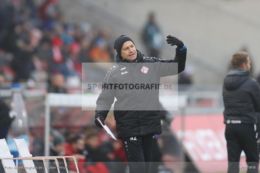 Rainer Zietsch, FLYERALARM Arena, Wuerzburg, 25.01.2020, DFB, sport, action, Fussball, 3. Liga, SpVgg Unterhaching, FC Wuerzburger Kickers - Bild-ID: 2271818